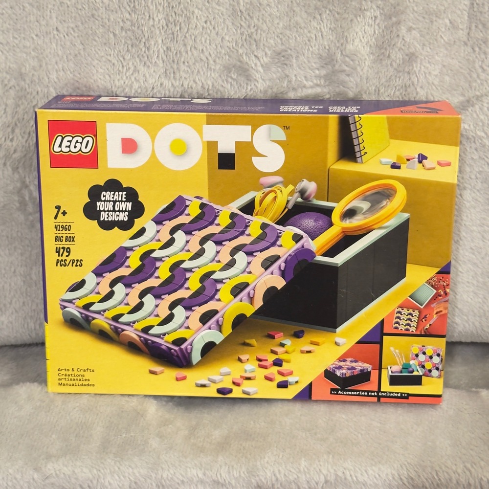 LEGO DOTS Big Box 41960 479 Pc Creative Storage Arts Crafts Set New Sealed 2022 - Picture 1 of 7